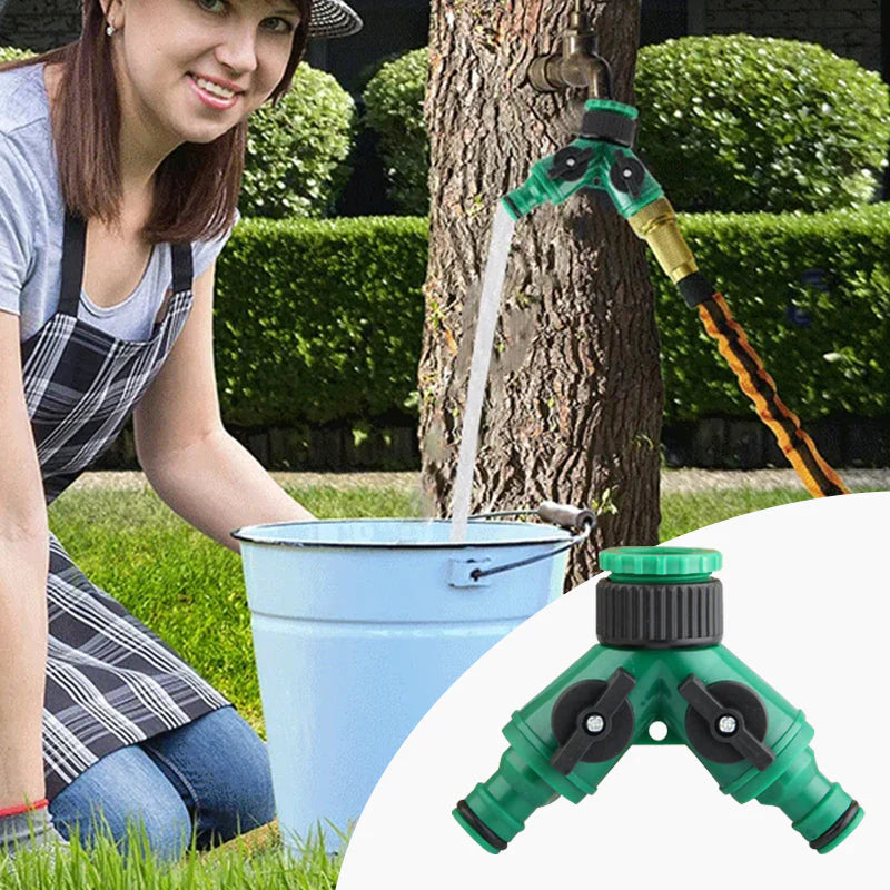 💧🚰 Dvojni razdelilnik za vodo | Na zalogi & plačilo ob prevzemu 🚀📦