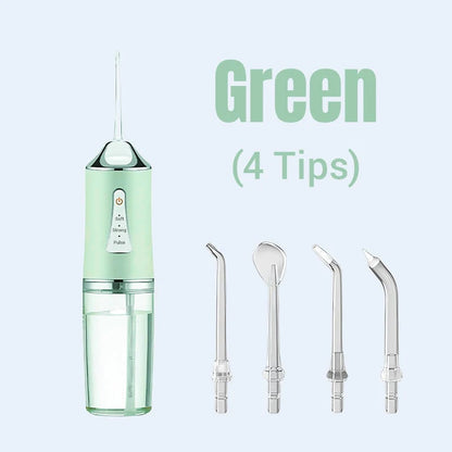 🦷 Prenosni ustni irigator z zobno nitko