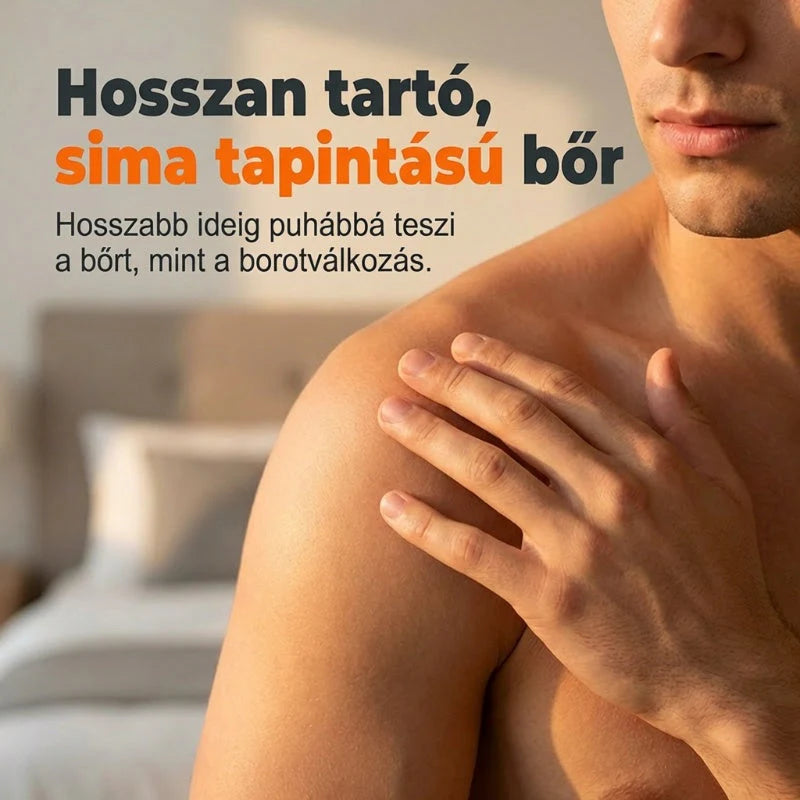 Nežna krema za odstranjevanje dlak za moške – brez draženja