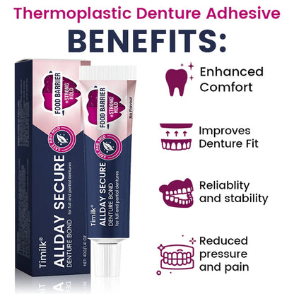 Timilk® All-Day Secure proteza za lepljenje