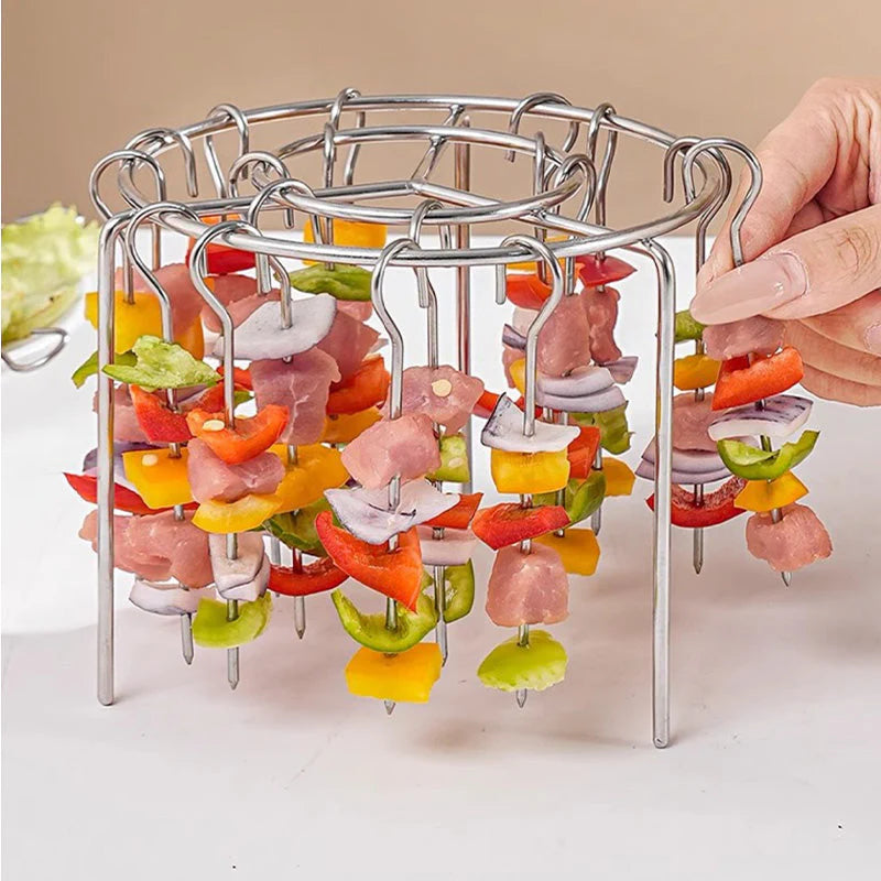 🥩Frytkownica powietrzna Grill Grill pionowy do kebaba + bezpłatne rękawice odporne na ciepło🍤