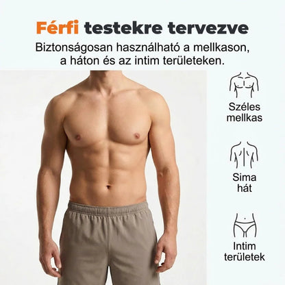 Nežna krema za odstranjevanje dlak za moške – brez draženja