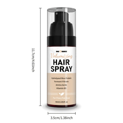 Curly hair styling spray styling product