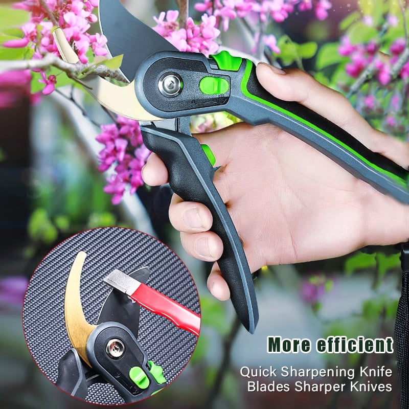 🌿 Prenosni ostrič za vrtne škarje – hiter in enostaven za nože in škarje, idealen za uporabo na prostem 🔪✂️