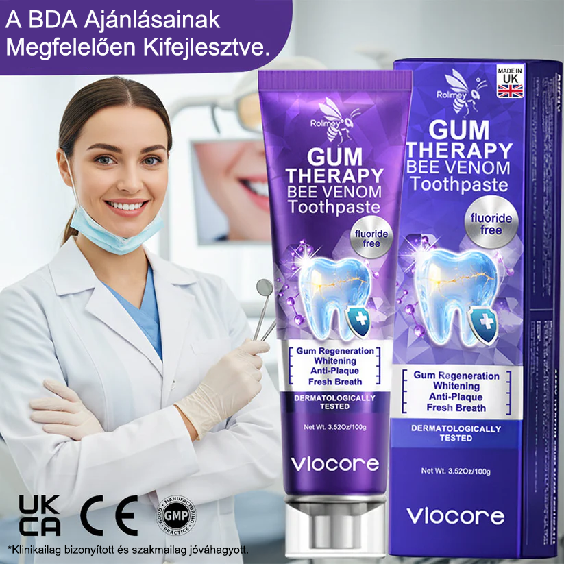 🌟Rolimey® VioCore zobna pasta s čebeljim strupom
