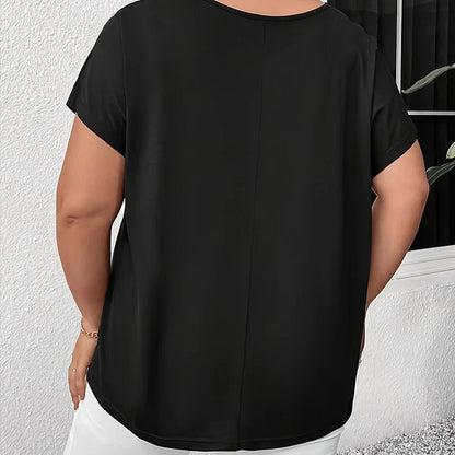 Ženska bluza z V-izrezom