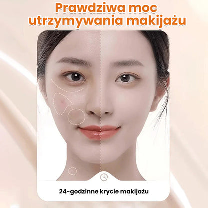 Długotrwały podkład kryjący o pełnym kryciu