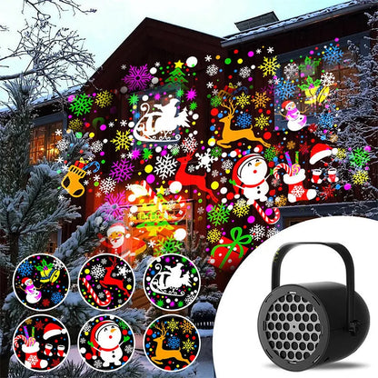 ⚡GORĄCA WYPRZEDAŻ -49%!🔥Lampa projekcyjna LED na Boże Narodzenie
