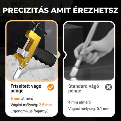 Komplet ročnih orodij za rezanje stekla in ploščic