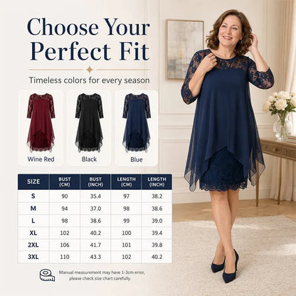 ✨Chiffon Lace Dress For Women