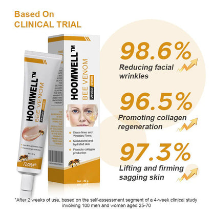 HOOMWELL™Botox Bee Venom Krem do usuwania zmarszczek
