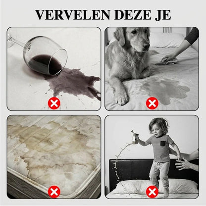 Komplet vodoodporne prevleke za vzmetnico in vzglavnik