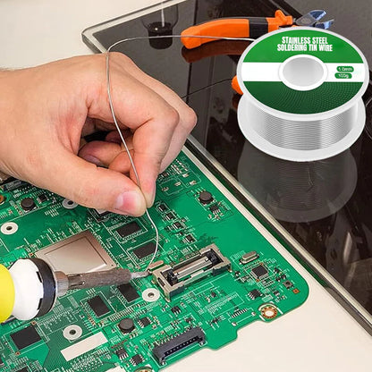 🔥2+2 gratis🔥Aluminiowy drut lutowniczy ze stali nierdzewnej do zapalniczek