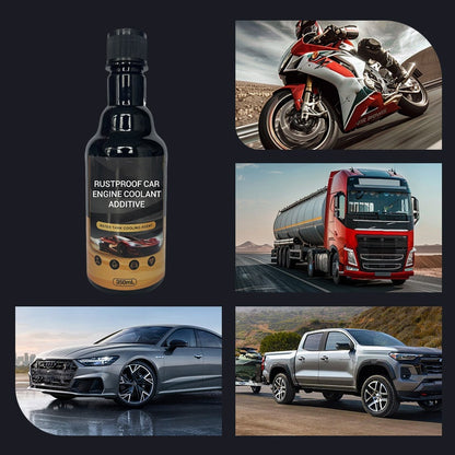 Dodatek za hladilno tekočino za avtomobilske motorje, ki ščiti pred rjo