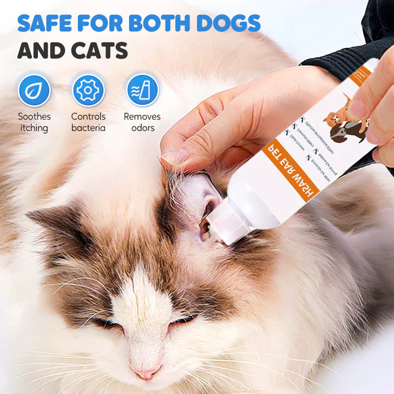 🐱🐶Čistilo za živalska ušesa - Zmanjšuje rast bakterij