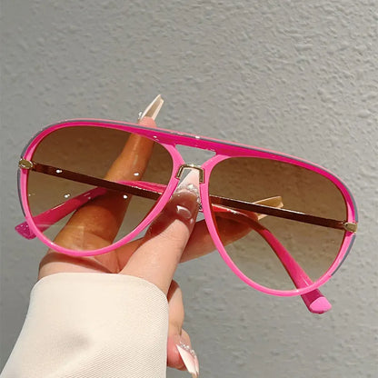 🕶50% POPUST!! ⏰Ženska retro sončna očala z dvojnim mostičkom