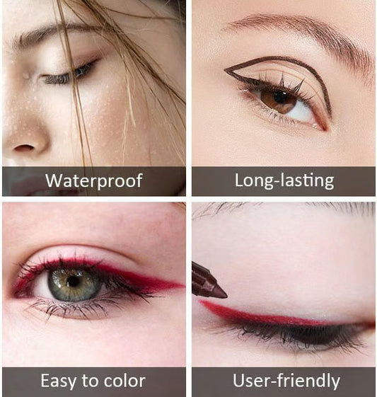 Długotrwały wodoodporny eyeliner w pisaku, modny kosmetyk do makijażu oczu