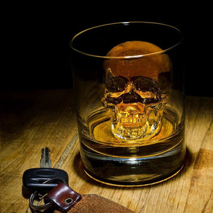 💀 🧊 Silikonska modelčka za ledene kocke v obliki lobanje (naredi sam)