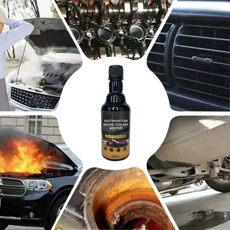 🔥✨ Dodatek za hladilno tekočino avtomobilskega motorja iz nerjavečega jekla (50 % popust) 🚗