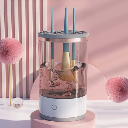 Elektryczna czyścica do pędzli do makijażu