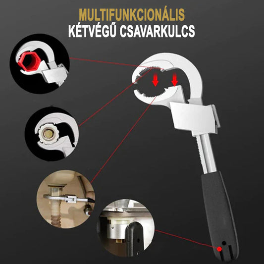 Uniwersalny regulowany klucz dwustronny