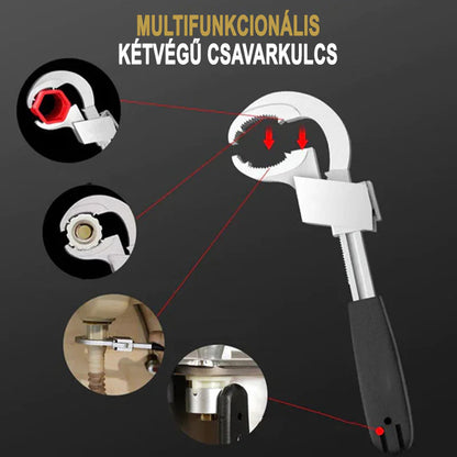 Uniwersalny regulowany klucz dwustronny
