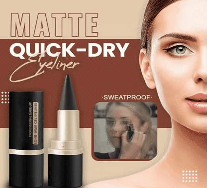 🔥Szybkoschnący matowy eyeliner