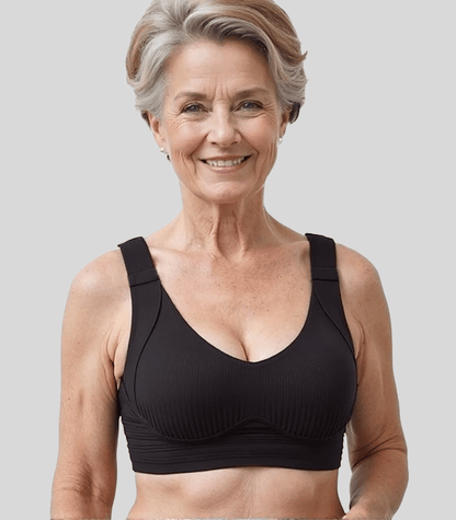 💖 Bielizna w paski w rozmiarze plus size ze wsparciem W dla wygody i stylu!