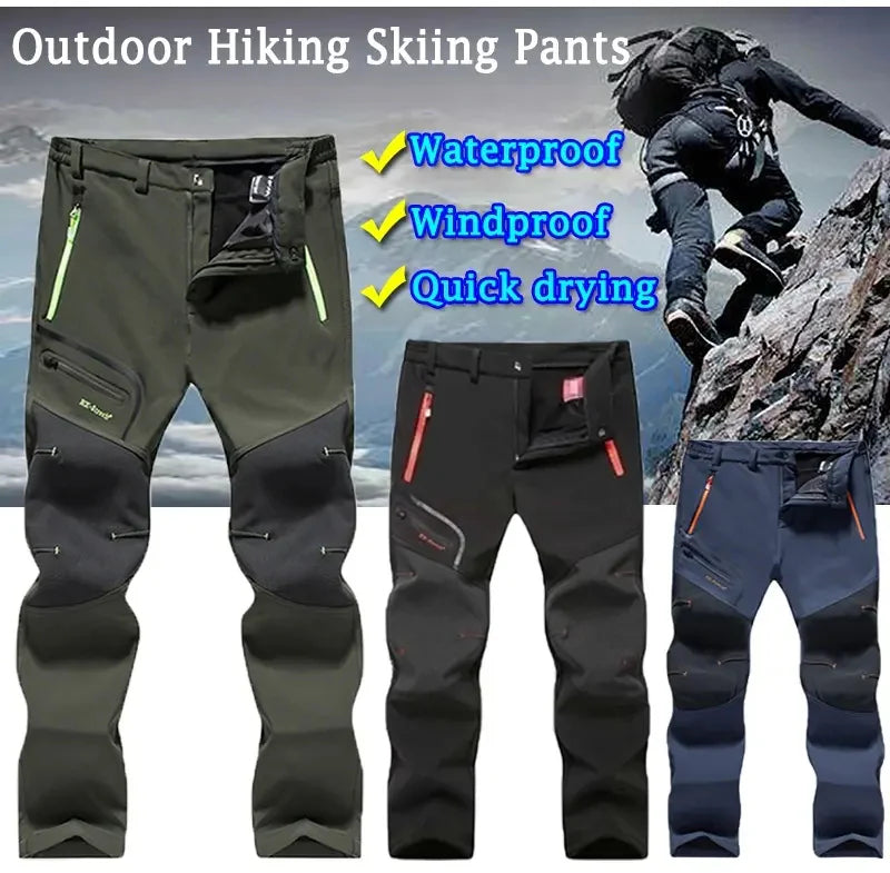 【🎁Oferta świąteczna🎄】【S-5XL】2025 Nowy jesienno-zimowy męski wodoodporny i ciepły aksamitny kombinezon outdoorowy