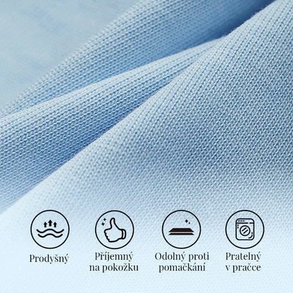 Niebieski dwuczęściowy komplet: niebieski top z kokardą na plecach i spódnica z tiulu✨