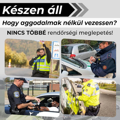 Inteligentny radarowy detektor prędkościomierza samochodowego