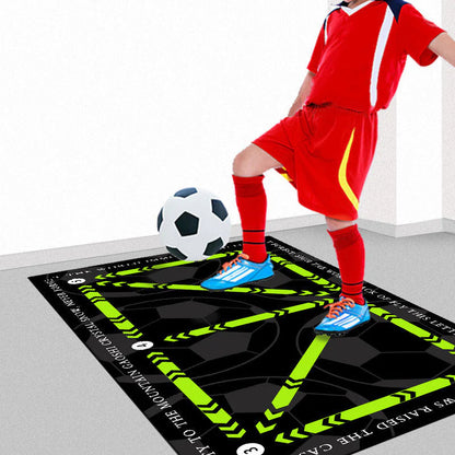 ⚽Mata treningowa do piłki nożnej na każdym poziomie zaawansowania (antypoślizgowa, bezgłośna)