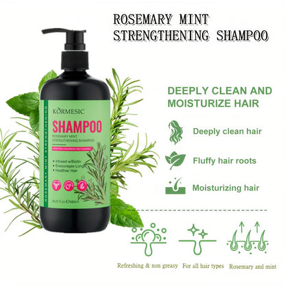 （🔥Kup 1, a 1 dostaniesz gratis🔥）Szampon rozmarynowo-miętowy