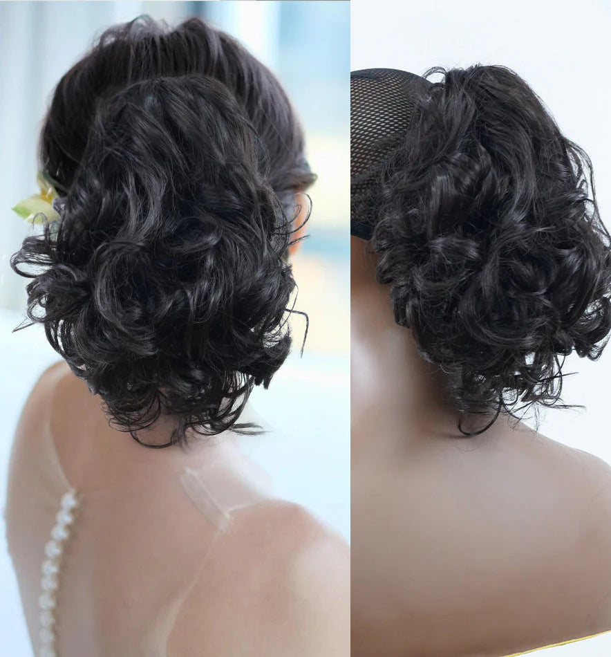 ✨ Akcesoria do włosów Diy Curly Bun