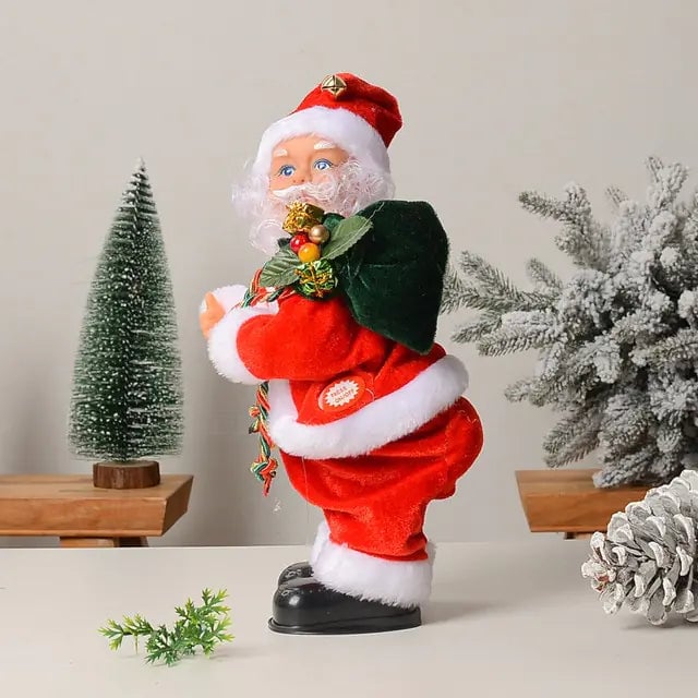 🎅Elektryczna zabawka muzyczna Świętego Mikołaja