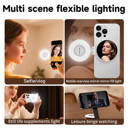 💥OSTATNI DZIEŃ WYPRZEDAŻY 49% ZNIŻKI💥Magnetyczna lampa upiększająca 3 w 1 do selfie dla telefonów