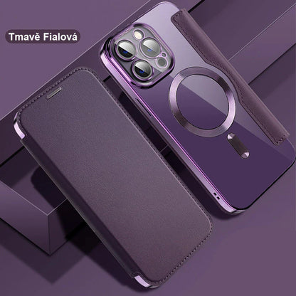 🔥 Nov ovitek za mobilni telefon z teksturiranim usnjem za leto 2026 za iPhone 📱✨