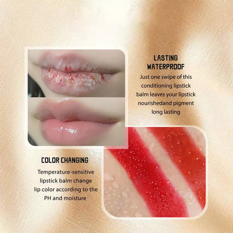 ✨Niebrudząca pomadka, która zmienia kolor💄 💋