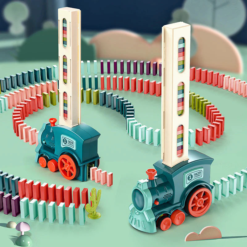 Automatyczny pociąg domino