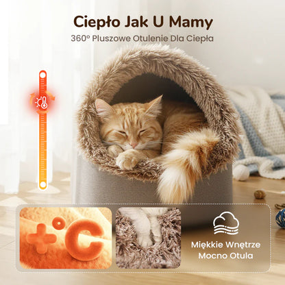 💥Wyprzedaż🐾Zimowe legowisko dla zwierząt domowych🐈🐕