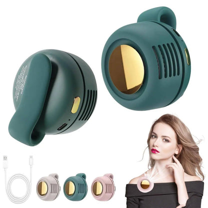 Prenosni tihi mini ventilator brez lopatic