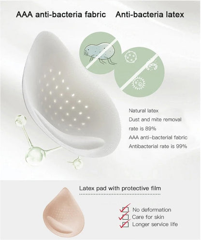 💖 Bielizna w paski w rozmiarze plus size ze wsparciem W dla wygody i stylu!