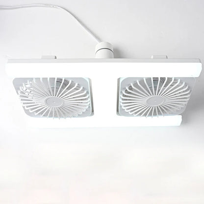 Sodoben LED-stropni ventilator z lučjo 2 v 1 – z daljinskim upravljalnikom ❄️💡🌀🏠