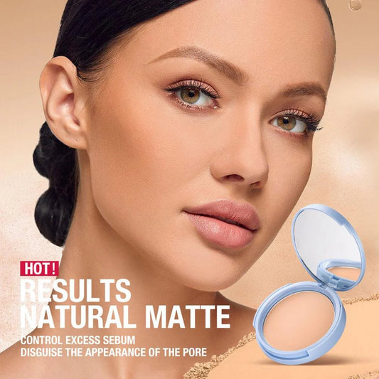 Matowy puder w kompakcie