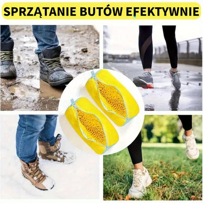 Wytrzymałe worki do prania w pralce do każdego rodzaju obuwia