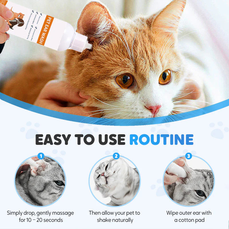 ✨Kup 1 i otrzymaj 1 gratis🐱Środek do czyszczenia uszu dla psów i kotów