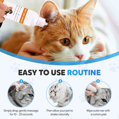 ✨Kup 1 i otrzymaj 1 gratis🐱Środek do czyszczenia uszu dla psów i kotów