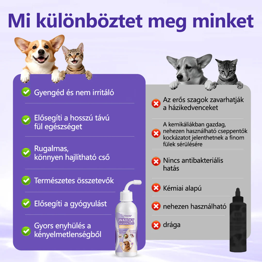 Timilk® WaxLift izpiranje ušes za hišne ljubljenčke🔥