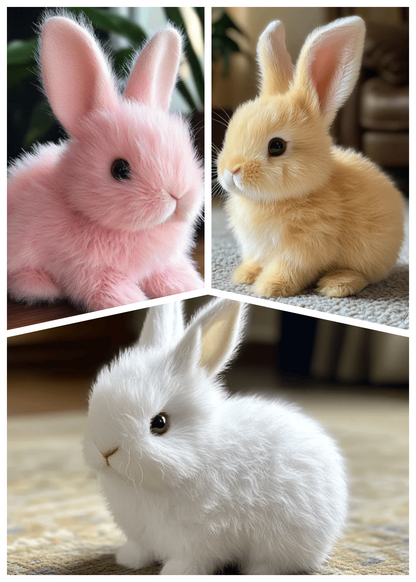 🐇Króliczek – moja realistyczna zabawka w kształcie króliczka