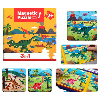 Puzzle magnetyczne dla dzieci
